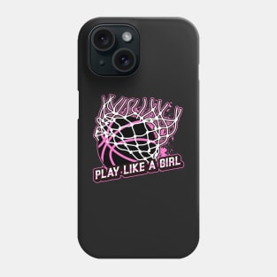 Play like a girl Phone Case