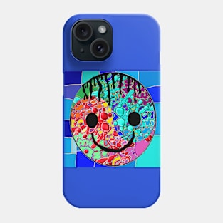 smile yoga gym art sticker Phone Case