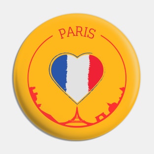 PARIS FOR LOVE Pin