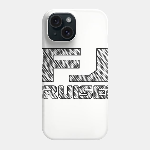 FJ Branded - Black Phone Case by robert1117