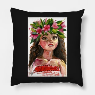 Flower crown Pillow