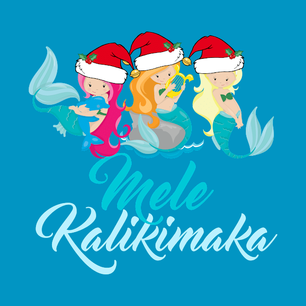 Mele Kalikimaka Mermaid Christmas by epiclovedesigns