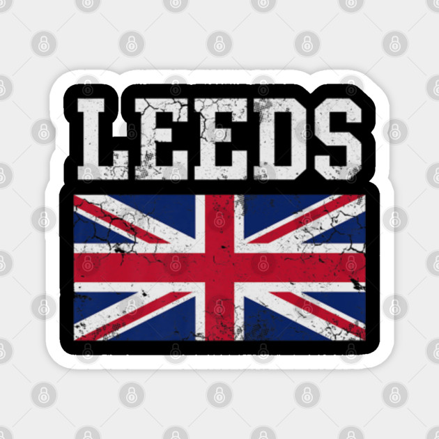 Leeds Flag United Kingdom Flag Union Jack Gift Premium Sale Off Magnet Teepublic Au