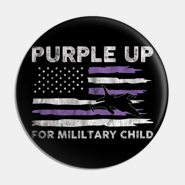 Purple Up For Military Kids Military Child Month Pin by Zimmermanr Liame