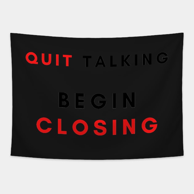 Quit talking begin closing Tapestry by IOANNISSKEVAS