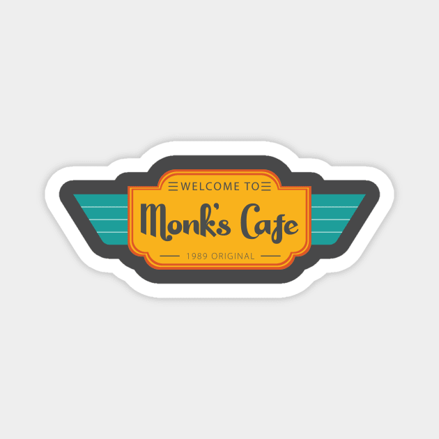 Monk's Cafe Magnet by WakuWaku