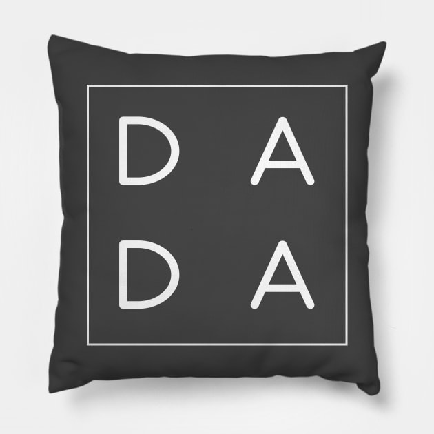 Da Da Shirt, Da Da, Happy Father's Day, Father's Day, New Father, New Father Shirt. Pillow by BaronBoutiquesStore