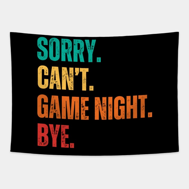 Game Night Tapestry by RefinedApparelLTD