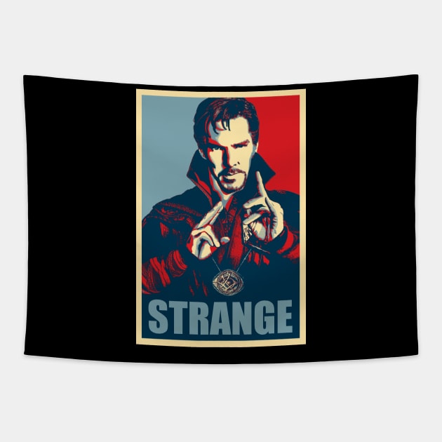 Doctor Strange Hope Poster Tapestry by Chinadesigns