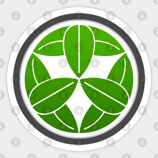 Takenaka Clan Kamon Takenaka Sticker Teepublic