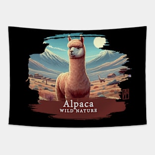 Alpaca - WILD NATURE - ALPACA - 12 Tapestry