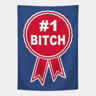 #1 BITCH Tapestry