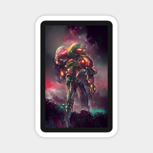 Super Metroid inspired art Magnet