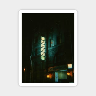 Jazz philharmonic hall in the city of Saint Petersburg // Night photography Magnet