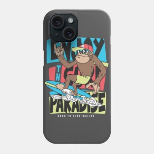 Enjoy the surf paradise Phone Case