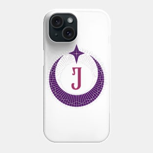 J - Moon Monogram Phone Case