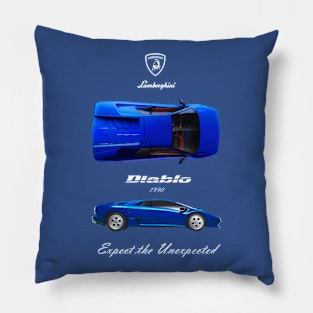 Lamborghini Diablo Pillow