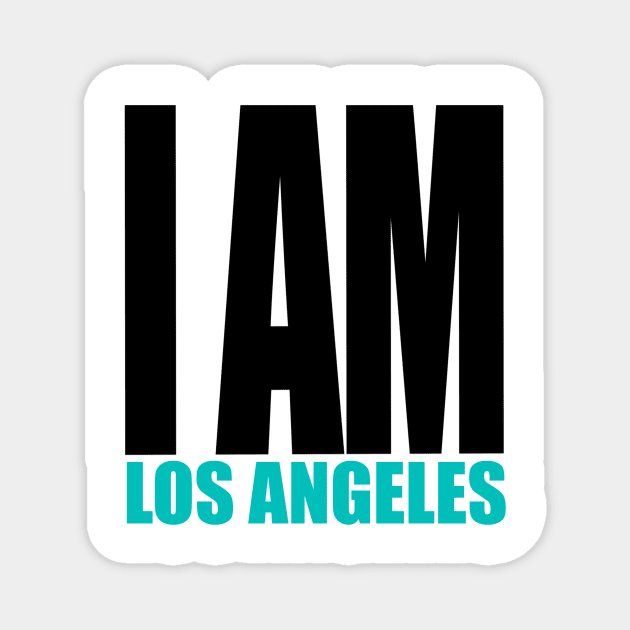 I am Los Angeles Magnet by INKUBATUR