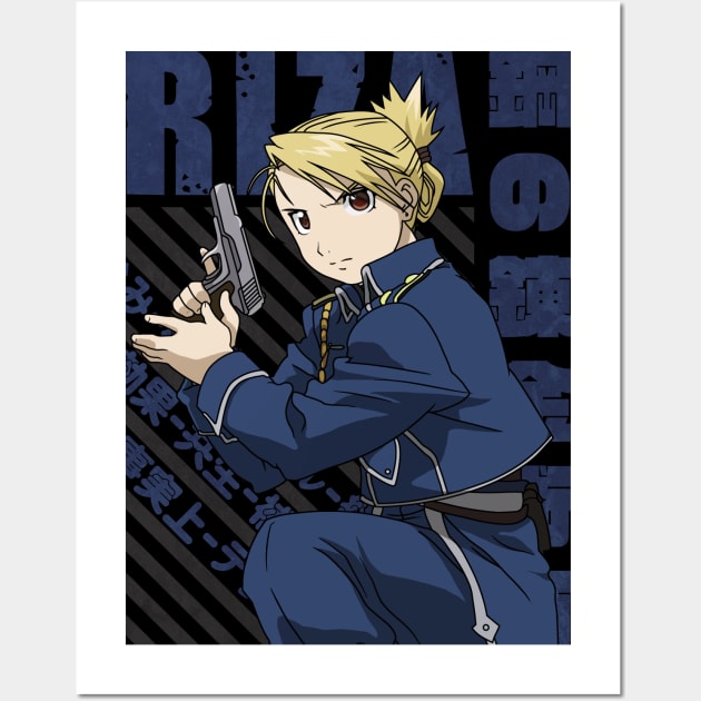 Riza Hawkeye Full-metal alchemist brotherhood anime manga Japanese