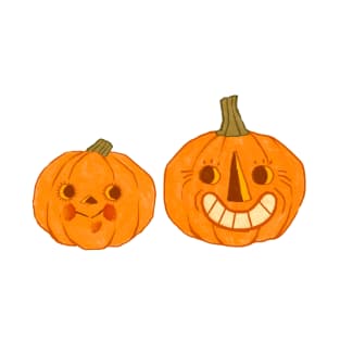 Mischievous Pumpkin Guy and Gal T-Shirt