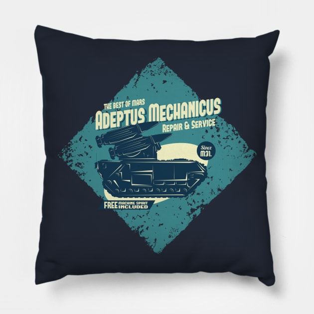 Manticore - Adeptus Mechanicus Pillow by Exterminatus