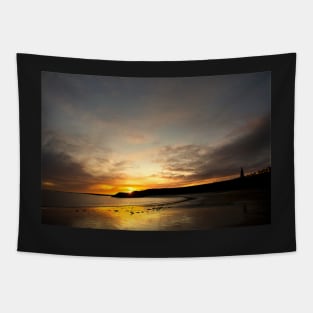 Sunrise at Cullercoats Bay Tapestry