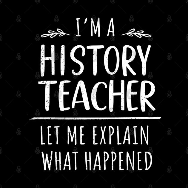 I'm A History Teacher - Let Me Explain What Happened by bonmotto