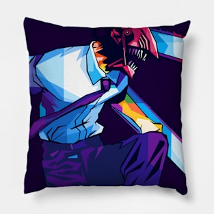 Anime Devil Hunter Pop Art Pillow