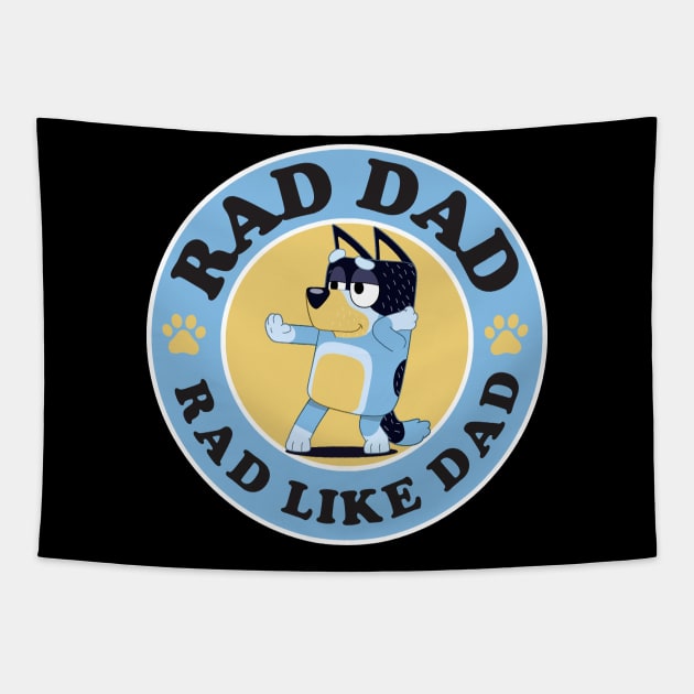 RAD. Daddy Tapestry by Paintgolden