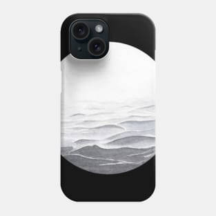 Watercolor waves Phone Case