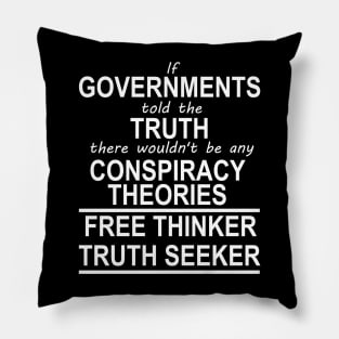 Free Thinker Pillow