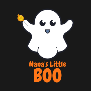 Nana's Little Boo - Halloween Gift for Grandchild T-Shirt