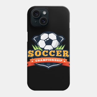 Soccer champion Phone Case