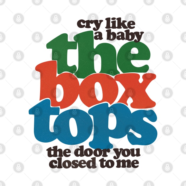 The Box Tops by DrumRollDesigns