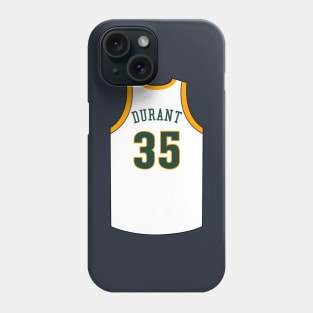 Kevin Durant Seattle Supersonics Jersey Qiangy Phone Case