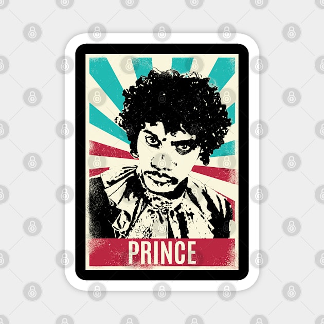 vintage Prince Magnet by Bengkel Band