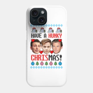 Have a Holly, Hunky Christmas! Oops--CHRISmas. Phone Case