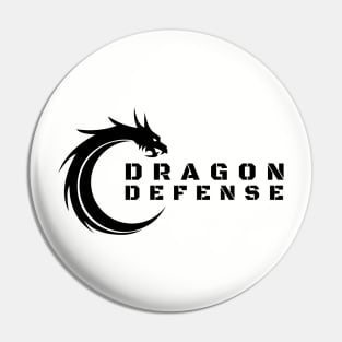 Dragon Defense Black Alt | Veteran Owned Pin