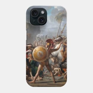 The Sabines (The Intervention of the Sabine Women) - Jacques-Louis David Phone Case