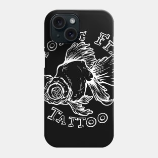 Atomic Fish Tattoo V2.0 White Phone Case