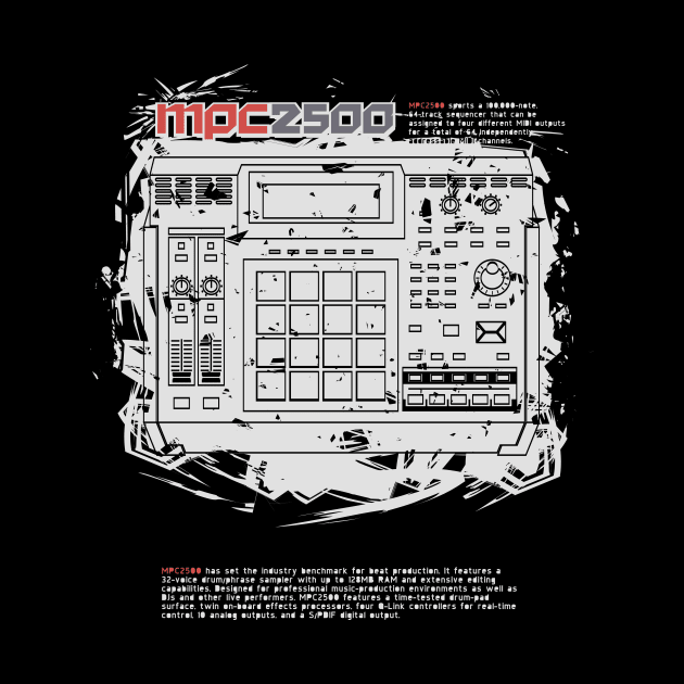 MPC2500 Beast by Synthshirt
