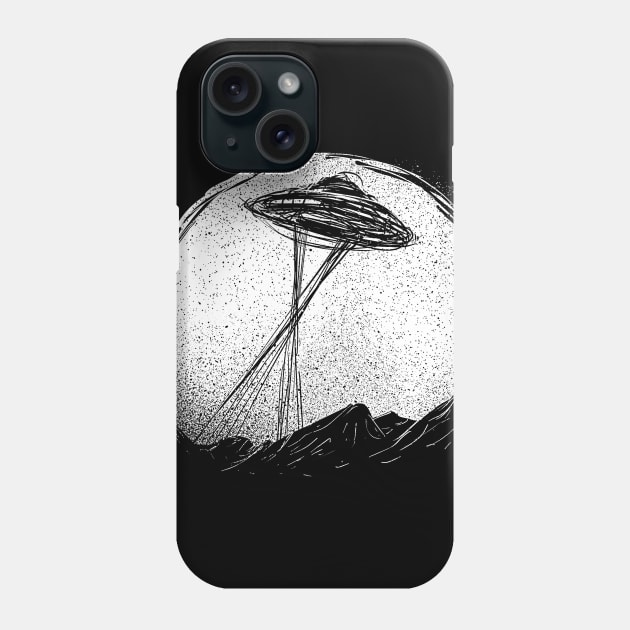 Light UFO Phone Case by barmalisiRTB