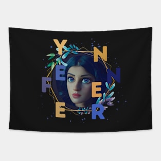 Lilac and Gooseberies - Yen II Tapestry