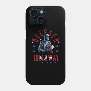 Max Holloway Blessed BMF Champion Phone Case