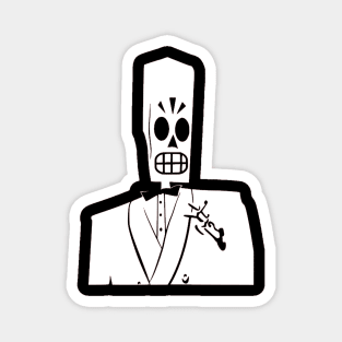 Grim Fandango Manny Calavera Magnet