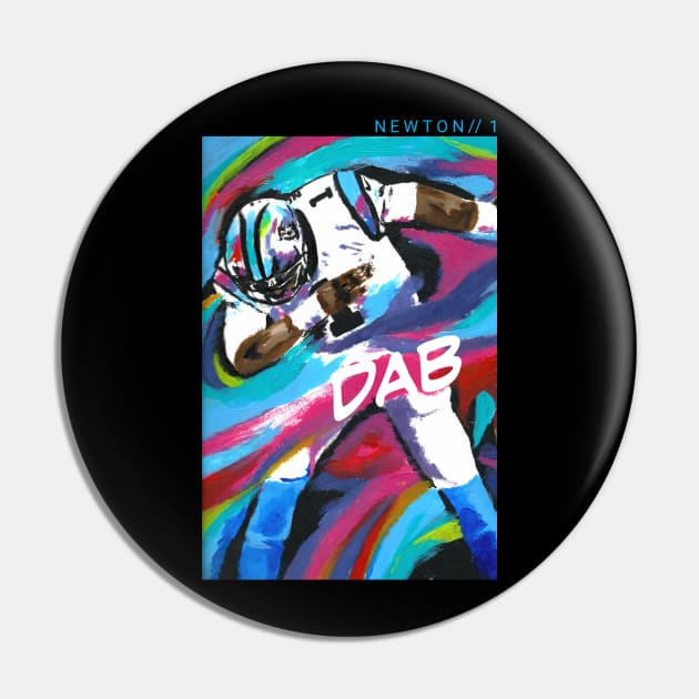 Cam Newton "Dab" Pin by ThePunkPanther