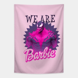 We are Barbie | Barbie x Oppenheimer | Barbenheimer parody Tapestry