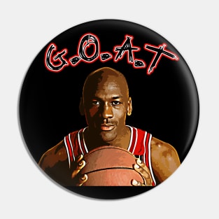 MJ 23 - THE GOAT Pin