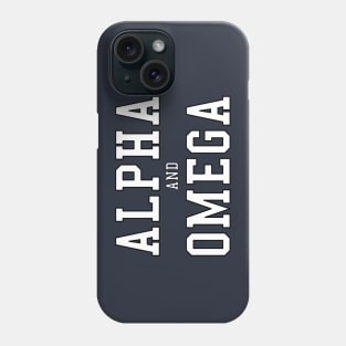 Alpha and Omega Phone Case