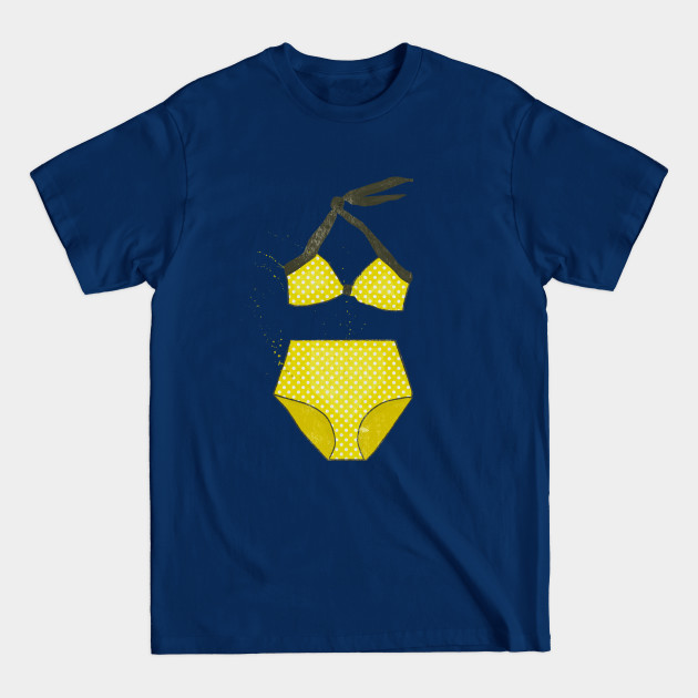 Disover Yellow Polkadot Bikini - Bikini - T-Shirt